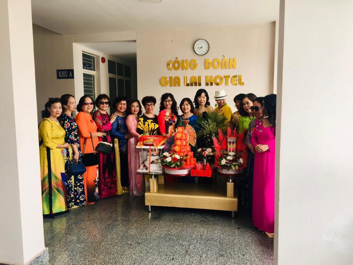 Cong Doan Gia Lai Hotel Pleiku Bagian luar foto